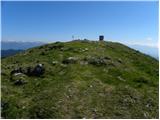 Bitenjska planina - Gladki vrh (Ratitovec)